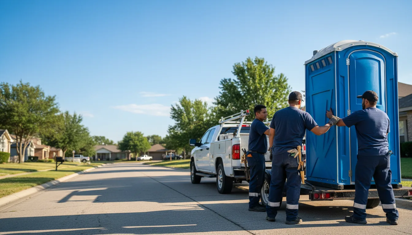 Portable Toilet Rental in Enid, OK near me